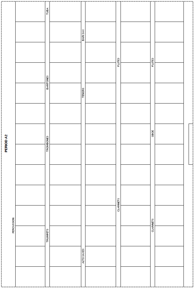 Concert Band Seating Chart Software