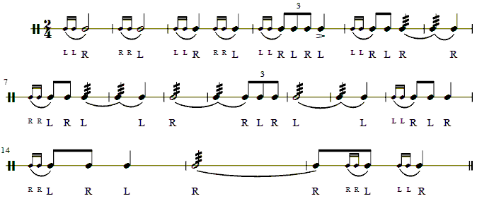 7th Grade Rudiment Test 3